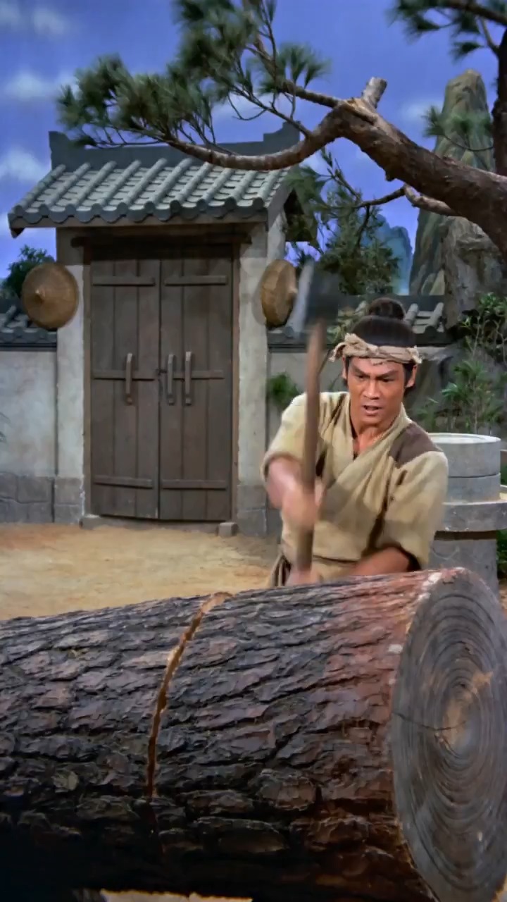 邵氏风格荒诞武侠小短片